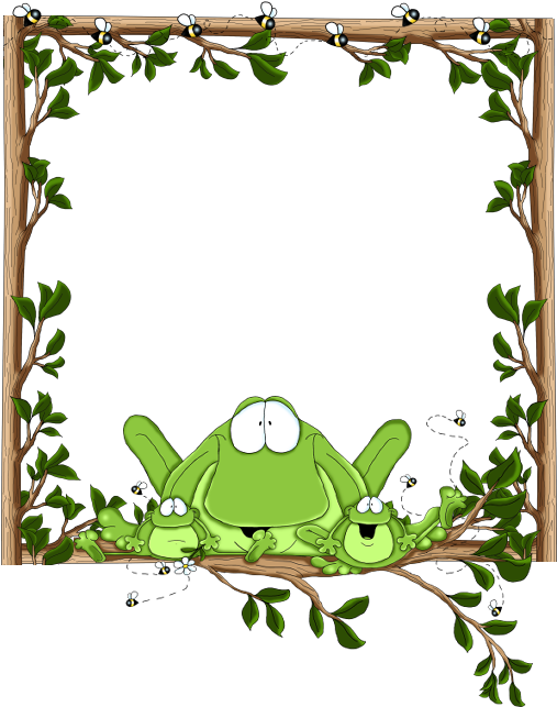 Pin By Shanna Ammons On Printables Pinterest Frogs - Frogs Frame (583x661)