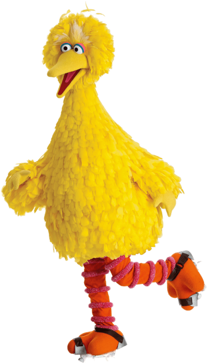Chicken From Sesame Street (433x750)
