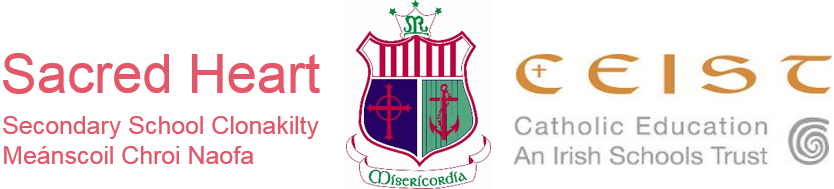 Sacred Heart Secondary School Clonakilty Crest (834x189)
