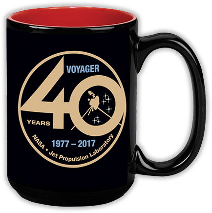 Voyager 40th Anniversary Mug - Mug (500x500)