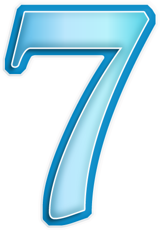 1 7 png. Цифра 7. Цифра 7 голубая. Цифра 7 красивая. Цифра семь красивая.