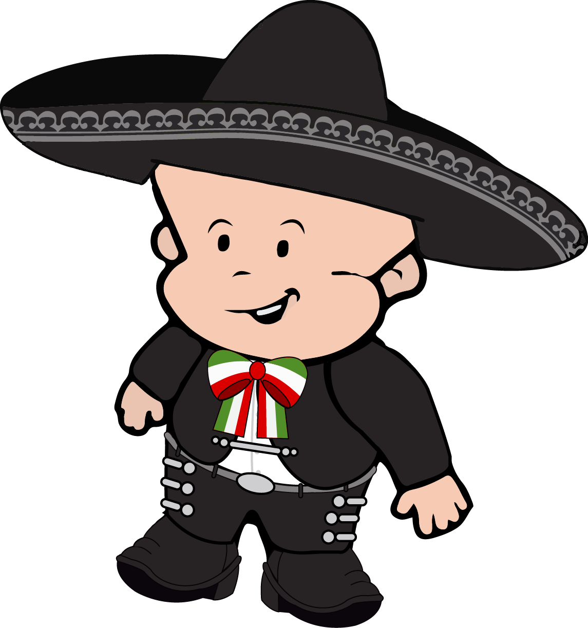 En Este Mes Patrio, Aquatito Se Viste De Charro - Clip Art (1145x1223)