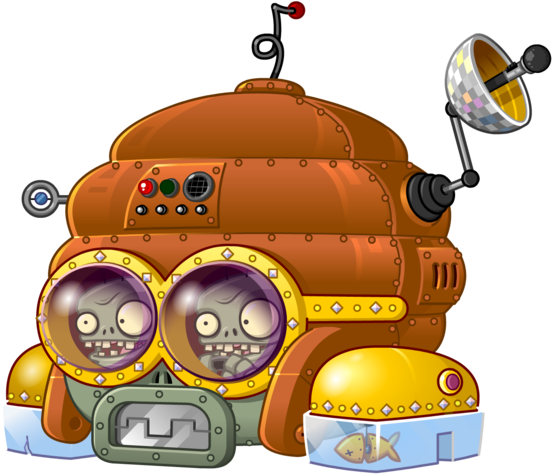 Hq Discotron3k - Plants Vs Zombies 2 Far Future Zombies (580x520)