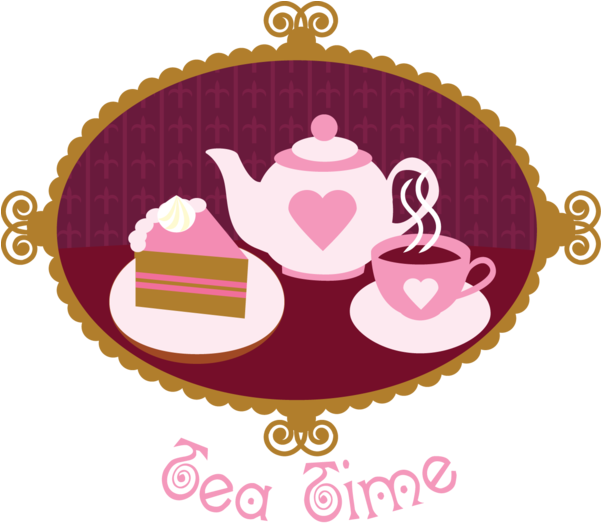 Tea Time Illustration - Tea (600x551)