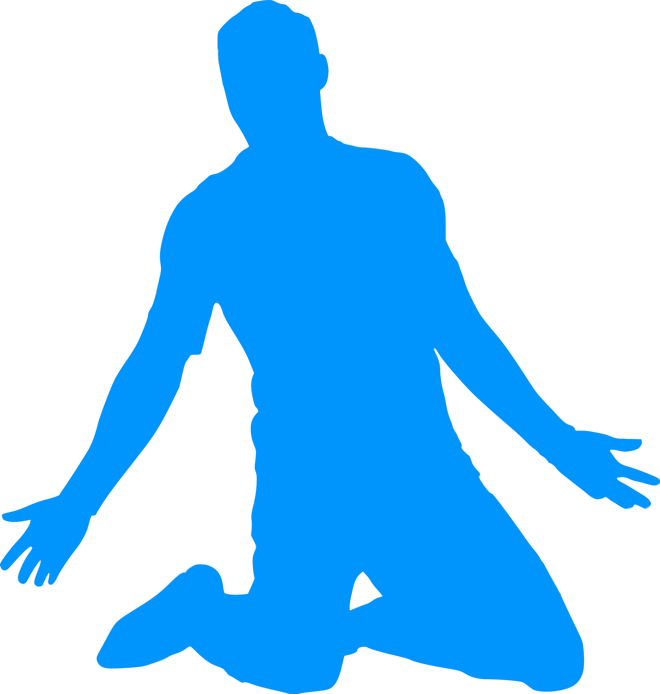 Silhouette Football 37 - Portable Network Graphics (2282x2400)