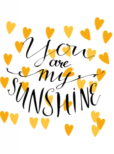 You Are My Sunshine - Pinnacle Frames And Accents 2up My Sunshine (368x496)