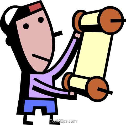 Scrolls And Parchment Royalty Free Vector Clip Art - Scrolls And Parchment Royalty Free Vector Clip Art (698x700)