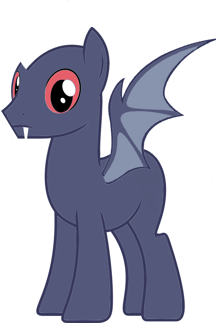 Vampire Fruit Batpony By Owl-parchment - Television (731x1093)