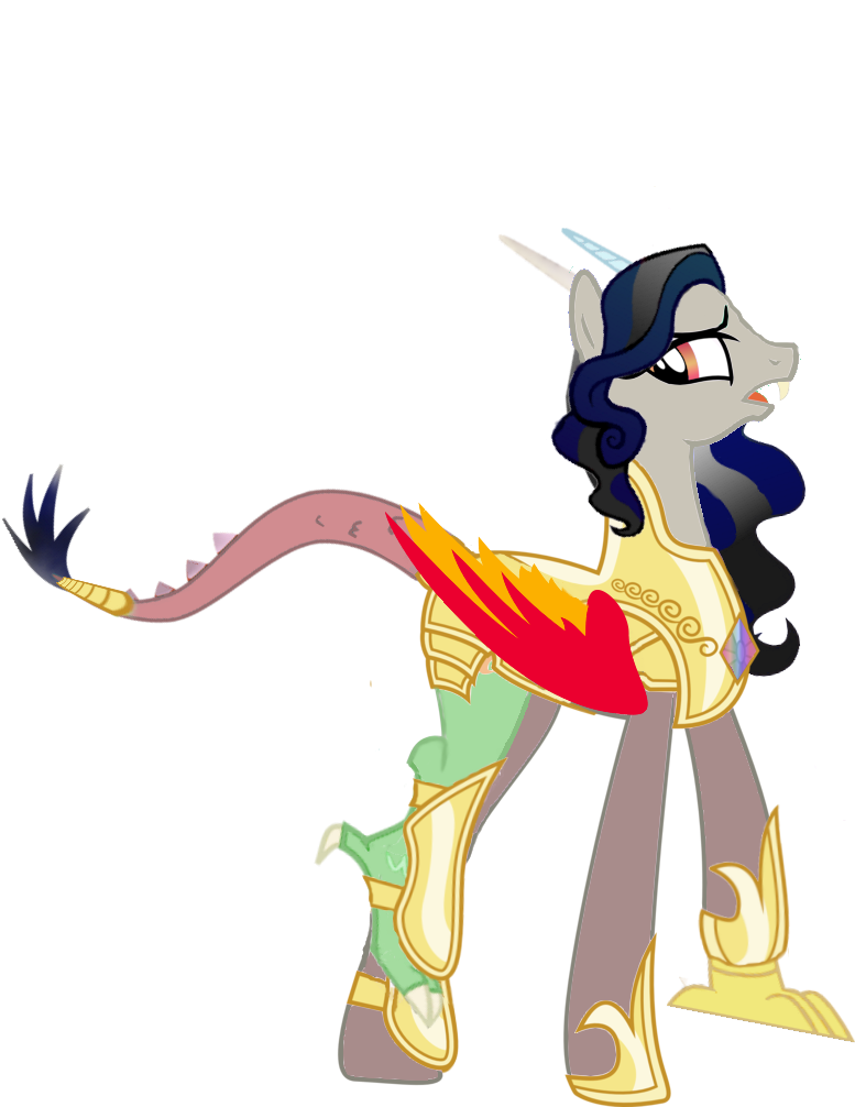 Cordia In Armor By Owl-parchment - Princess Celestia Goes To War (791x1011)