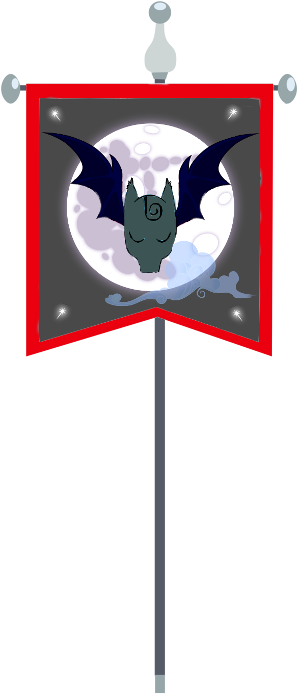 Flag Of Batlands By Owl-parchment - Mlp Bat Pony Flag (587x1361)
