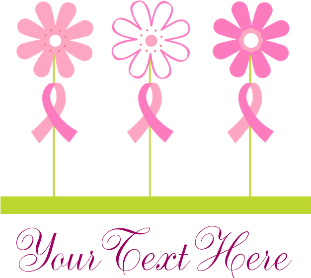 Pink Ribbon Personalized Breast Cancer Cap - Cafepress Personalizable Tulips Throw Pillow (700x700)