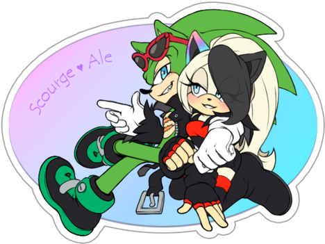 Scourge And Ale By 13voin - Ale Sonic (600x491)