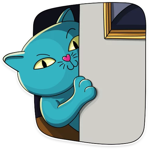 Cat My Life Sticker Package - Cartoon (512x512)