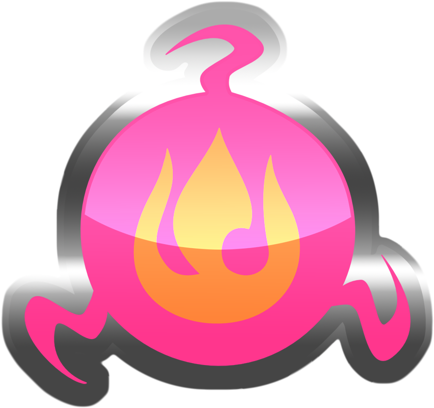 Pokemon Day 9 Psychic Fire By Zaphod-beeblebroxie - Pokemon Psychic Symbol (904x862)