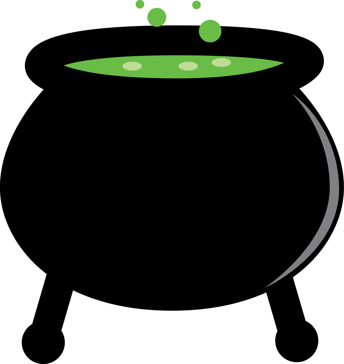 Halloween Cauldrons Clipart - Kitchen Utensil (1136x1200)