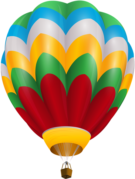 Hot Air Balloon Clip Art Png Image - Clip Art (450x600)