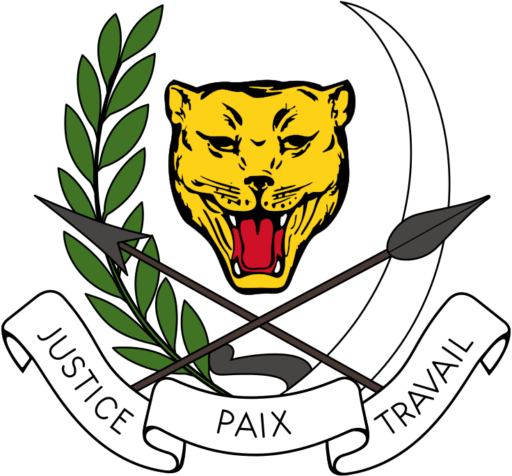 The Master And Le Guide - Coat Of Arms Of Congo (736x684)