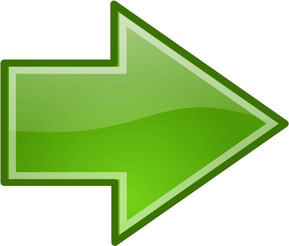 Arrow - Green Right Arrow Png (600x490)