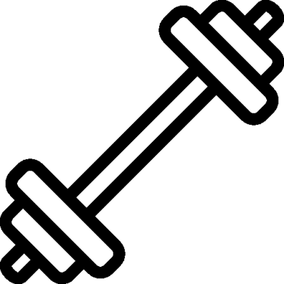 Barbell Download Png Image - Fitness Icon Png (400x400)