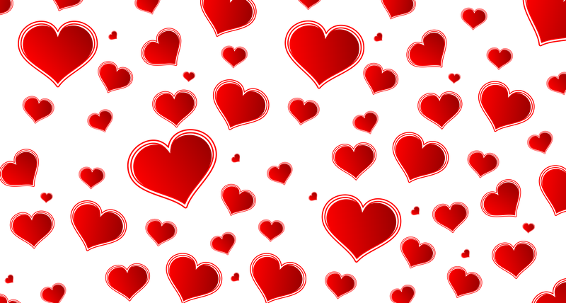 Texture, Hearts, Holiday, Heart, Seamless, Wedding - Textura Coração (800x428)