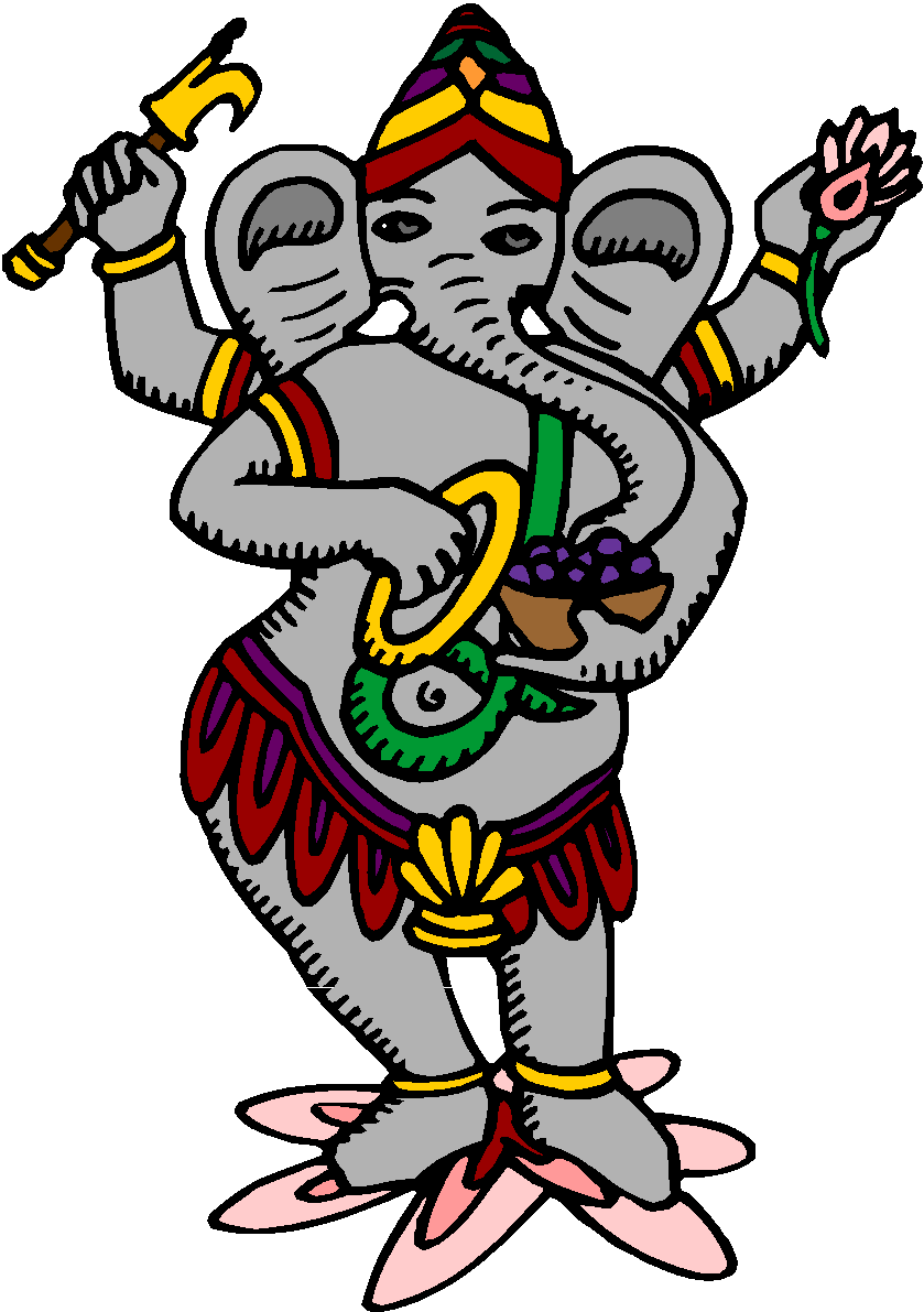 Hindu And Islamic Weddings - Hindoeisme Gif (839x1191)