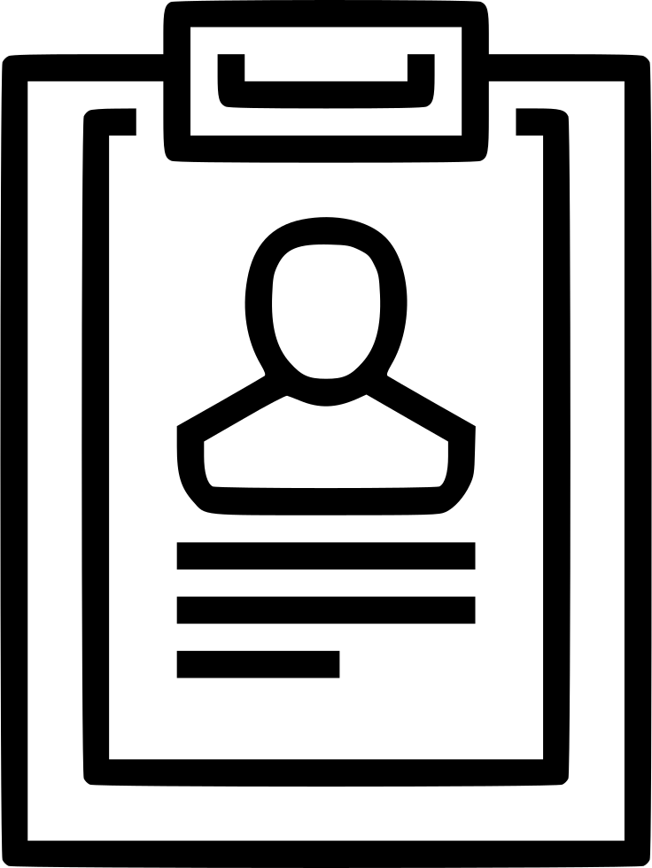 Cv Resume Comments - Sop Icon (736x980)