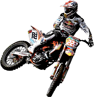 White Motorbike Transparent Image - Dirt Bike Transparent Background (370x328)