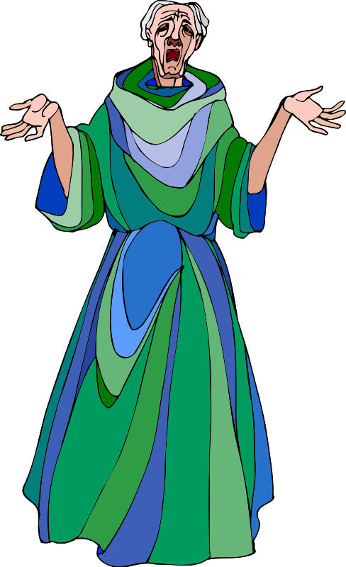 Drawing Computer Icons Monk Middle Ages Asceticism - Medieval Robe Cartoon (488x800)