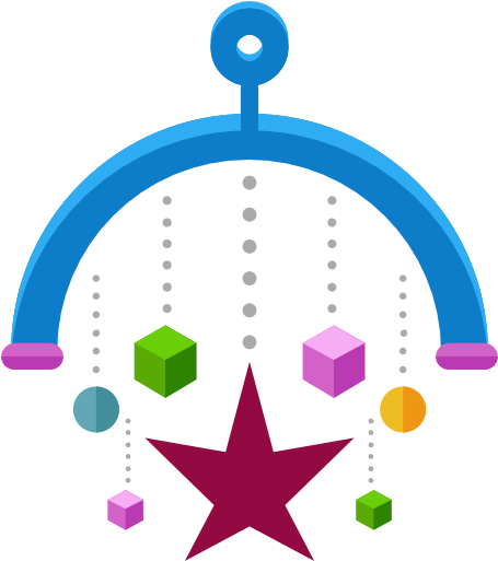 Baby Mobile Free Icon - Baby Toy Png Hd (512x512)