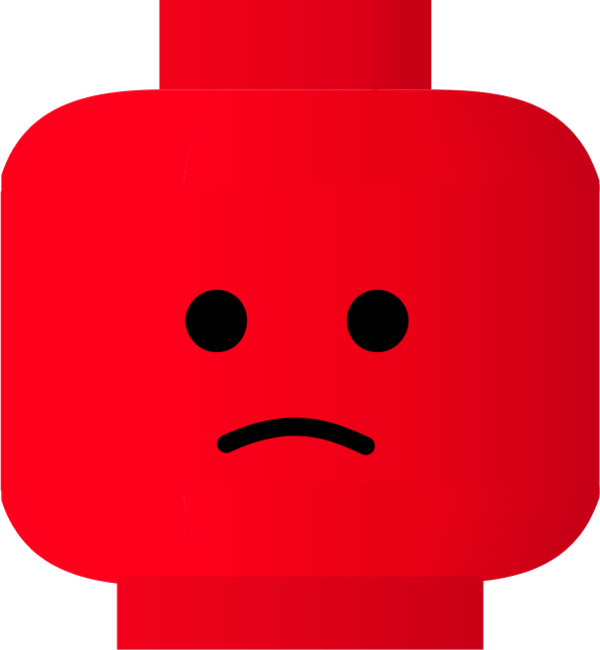 Clipart Info - Sad Lego Face Clip Art (600x650)
