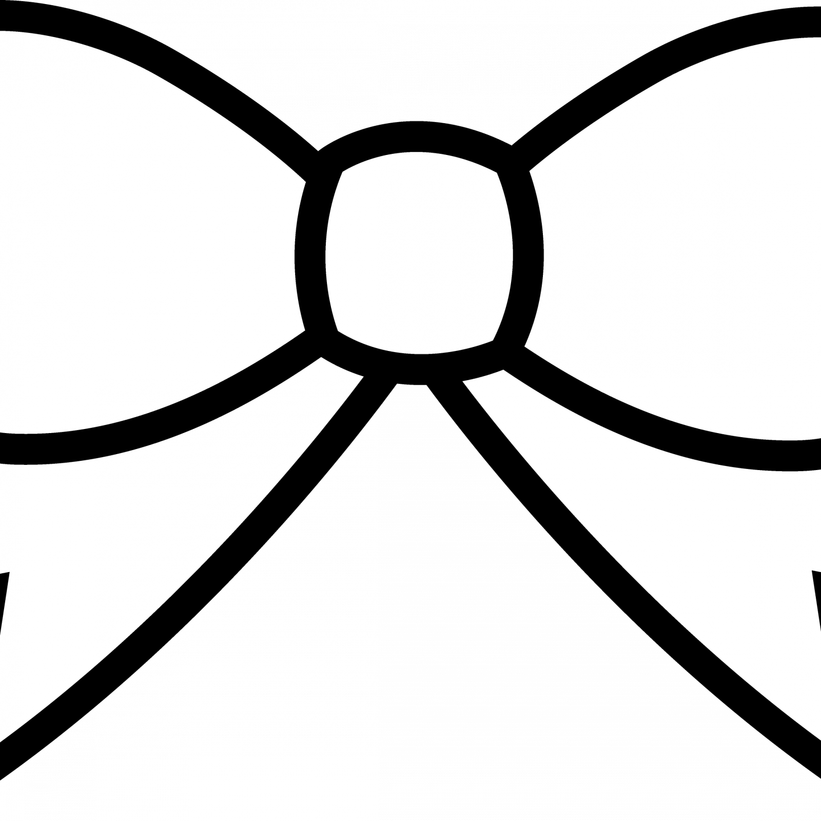 Breast Cancer Ribbon Coloring Page Ribbon Coloring - Jojo Siwa Bow Coloring Pages (1600x1600)