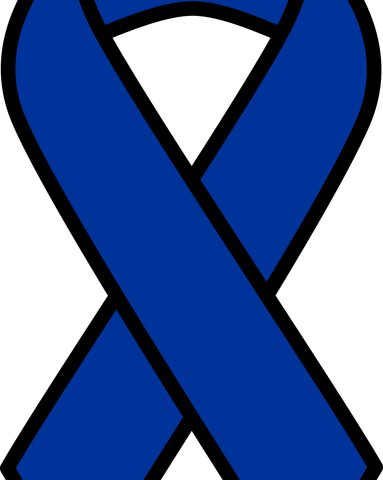 Breast Cancer Ribbon Coloring Page Cross With Breast - Colon Cancer Ribbon Png (1278x1600)