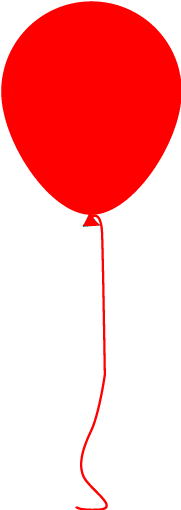 Red Balloon Clipart (512x512)