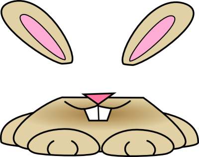 Easter Bunny Ears Photos - Easter Bunny Ears Clip Art (400x315)