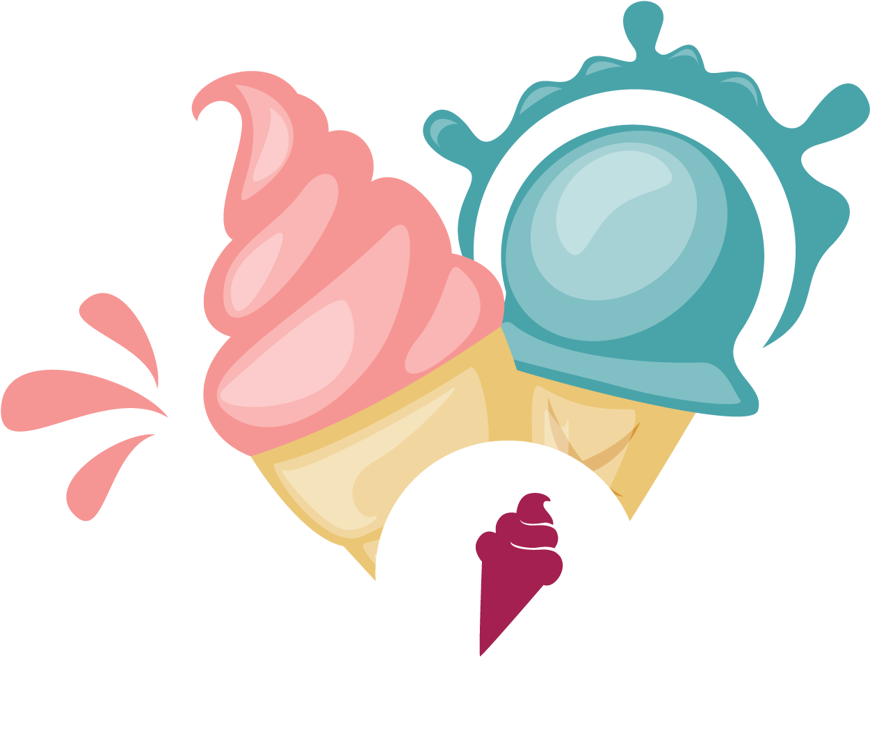 Premium Ice Cream - Ice Cream Cone (1305x1117)