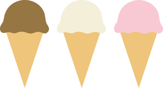 19 Free Ice Cream Cone Clipart Royalty Library Huge - Simple Ice Cream Cone (550x296)