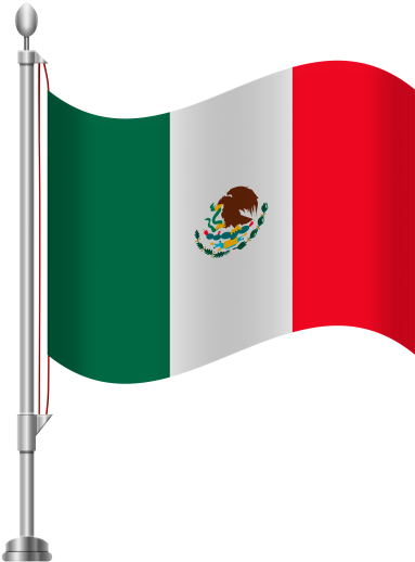 Clip Art Mexican Flag - Mexican Flag Transparent Background (400x521)