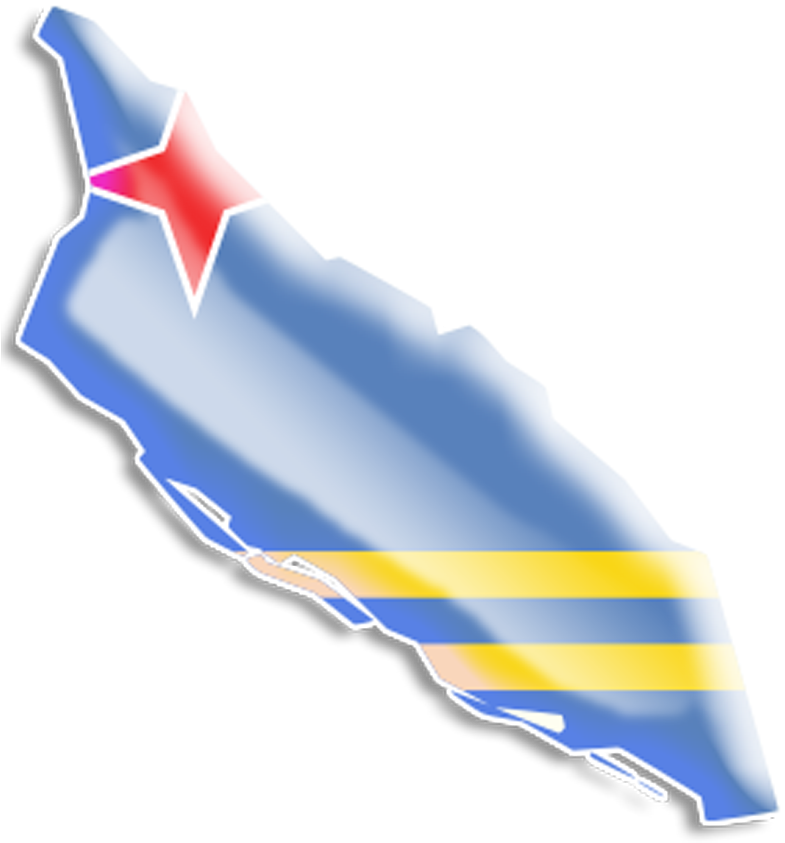 Aruba Flag Download Png - Aruba Clipart (800x900)