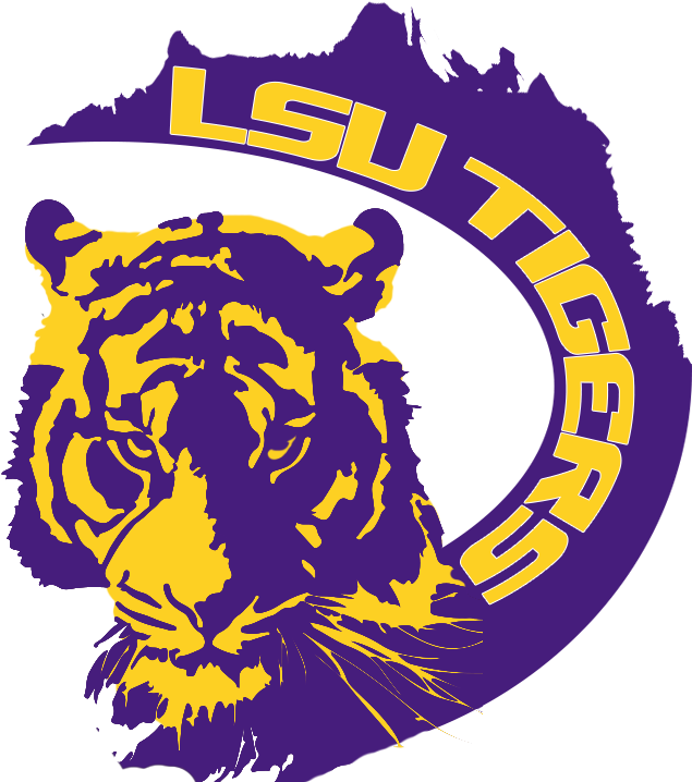 New Lsu Logo - Lsu Logo (662x753)