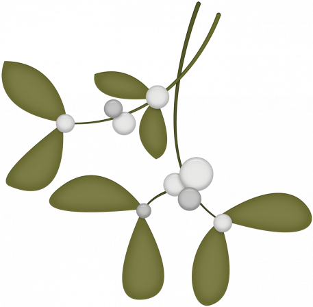 Christmas Tradition Mistletoe Graphic By Dawn Prater - Digital Scrapbooking (456x456)