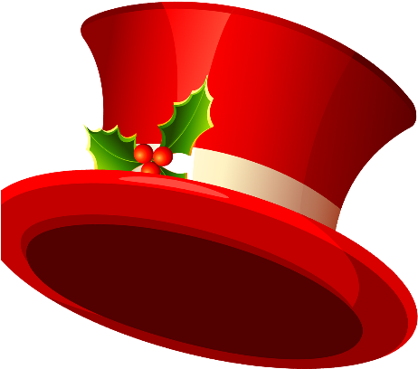 Christmas Top Hat Transparent Background (480x480)