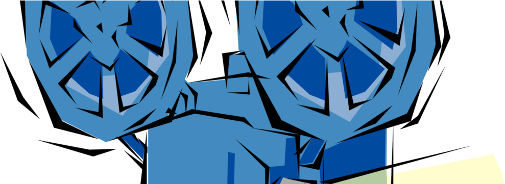 今回の映画会で見る映画を選んでください！ - Movie Projector Clip Art (1002x360)