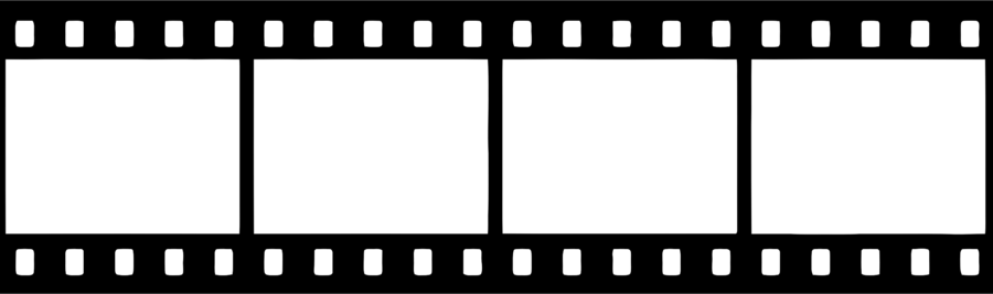 Film Png Clipart Photographic Film Clip Art - Film Strip Png (900x267)