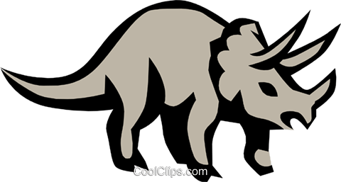 Triceratops - Clip Art (480x257)