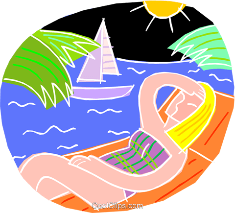 Chalkboard Style, A Day At The Beach Royalty Free Vector - Vienna (480x435)