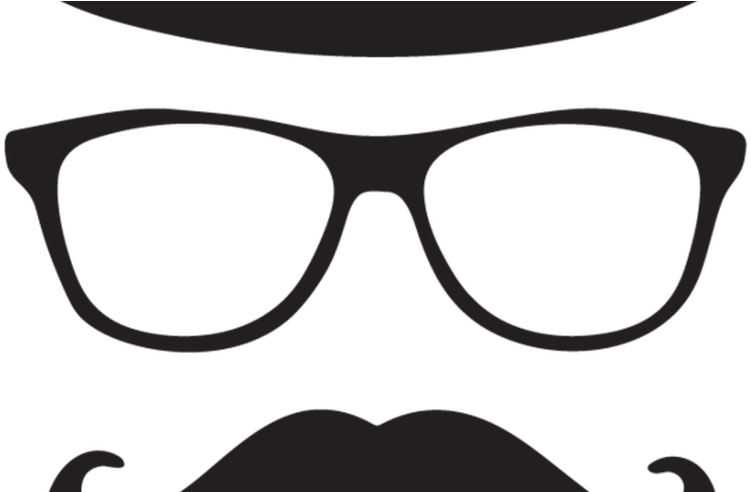 Mustache Clip Art Transparent For Photoshop Beauty - Little Man Hat Clipart (800x491)