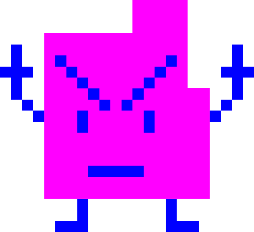 Pixel Art Bead Black And White Television - Aqua Teen Hunger Force Pixel (821x750)