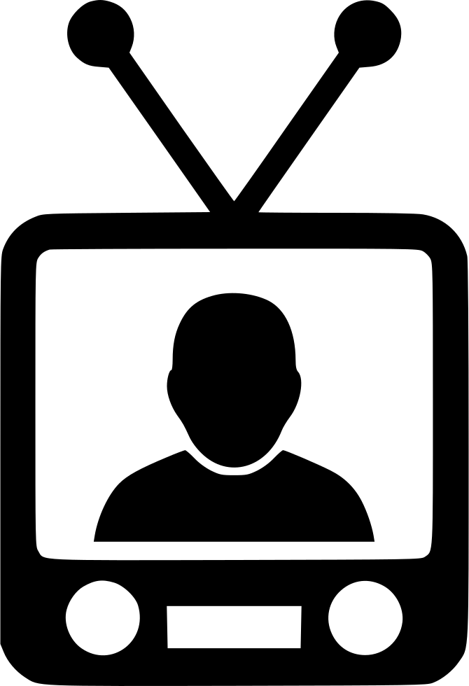 Television Clipart Television Clip Art - Tv News Icon (670x980)