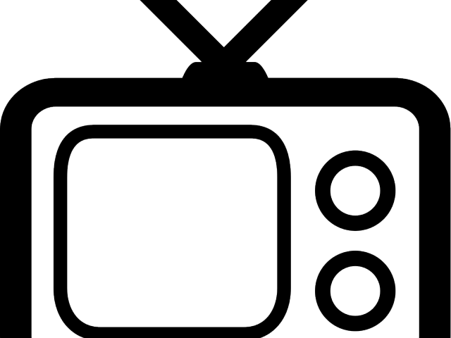 Tv Clipart Tv Icon - Email (640x480)