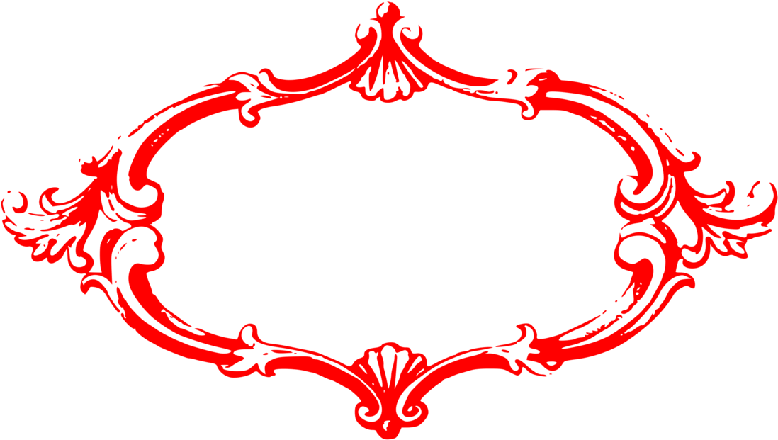 Picture Frames Clip Art Christmas Ornament Drawing - Transparent Background Fancy Border (1149x750)